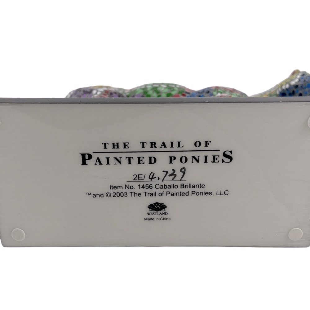 The Trail of Painted Ponies CABALLO BRILLANTE #1456 Resin Fig. Retired … - Picture 6 of 9